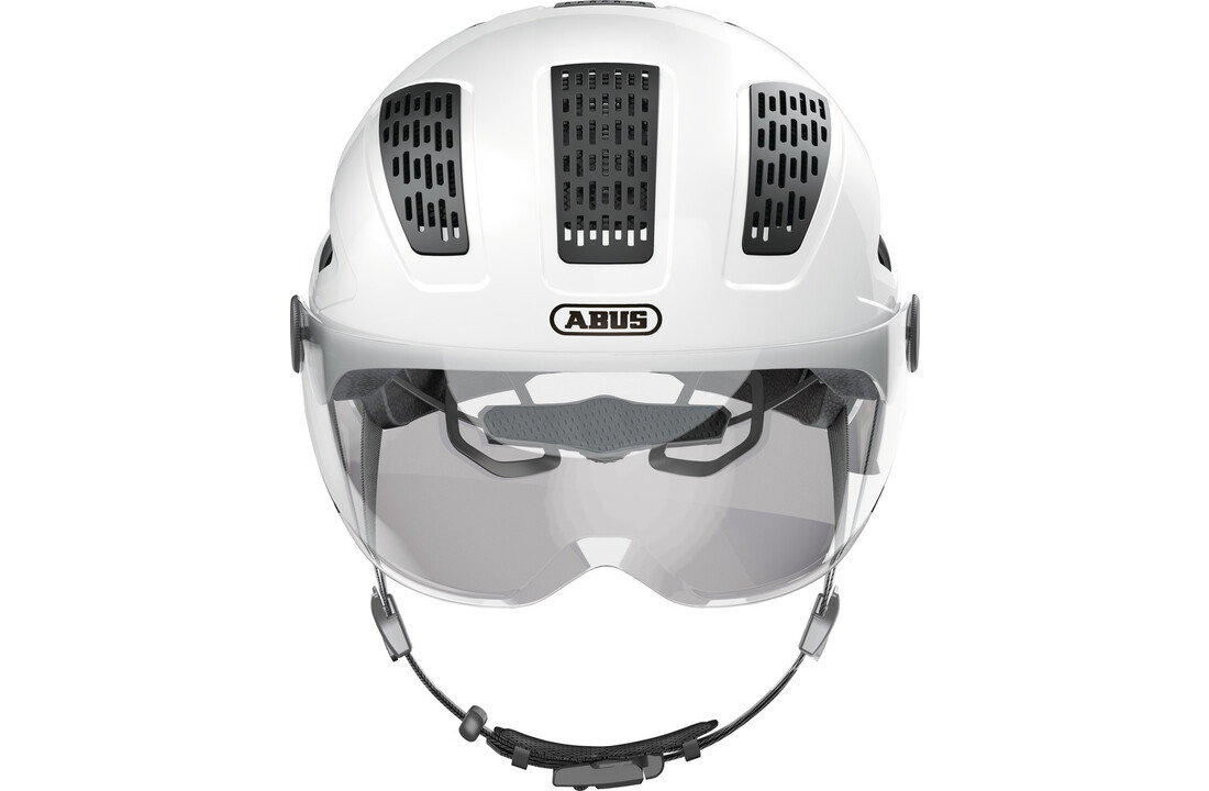 Abus Fietshelm Hyban 2.0 ACE - Polar White