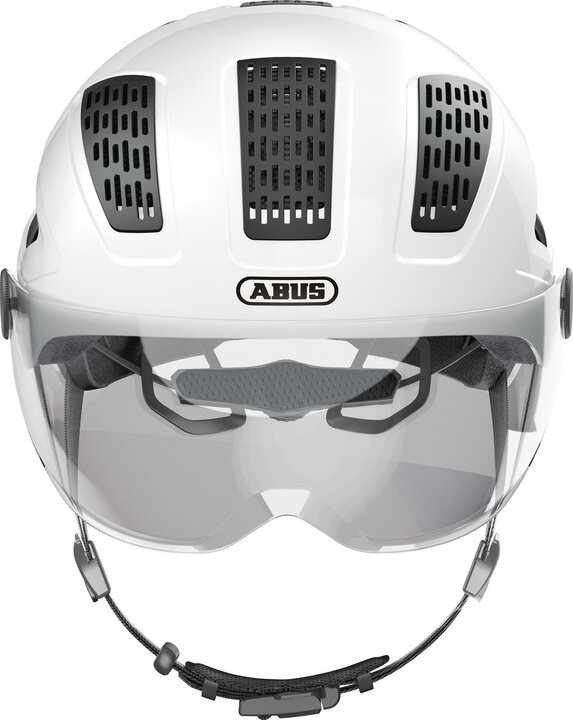Abus Fietshelm Hyban 2.0 ACE - Polar White