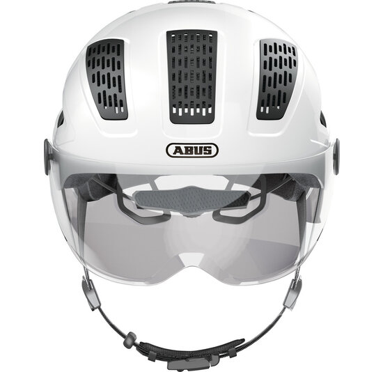 Abus Fietshelm Hyban 2.0 ACE - Polar White