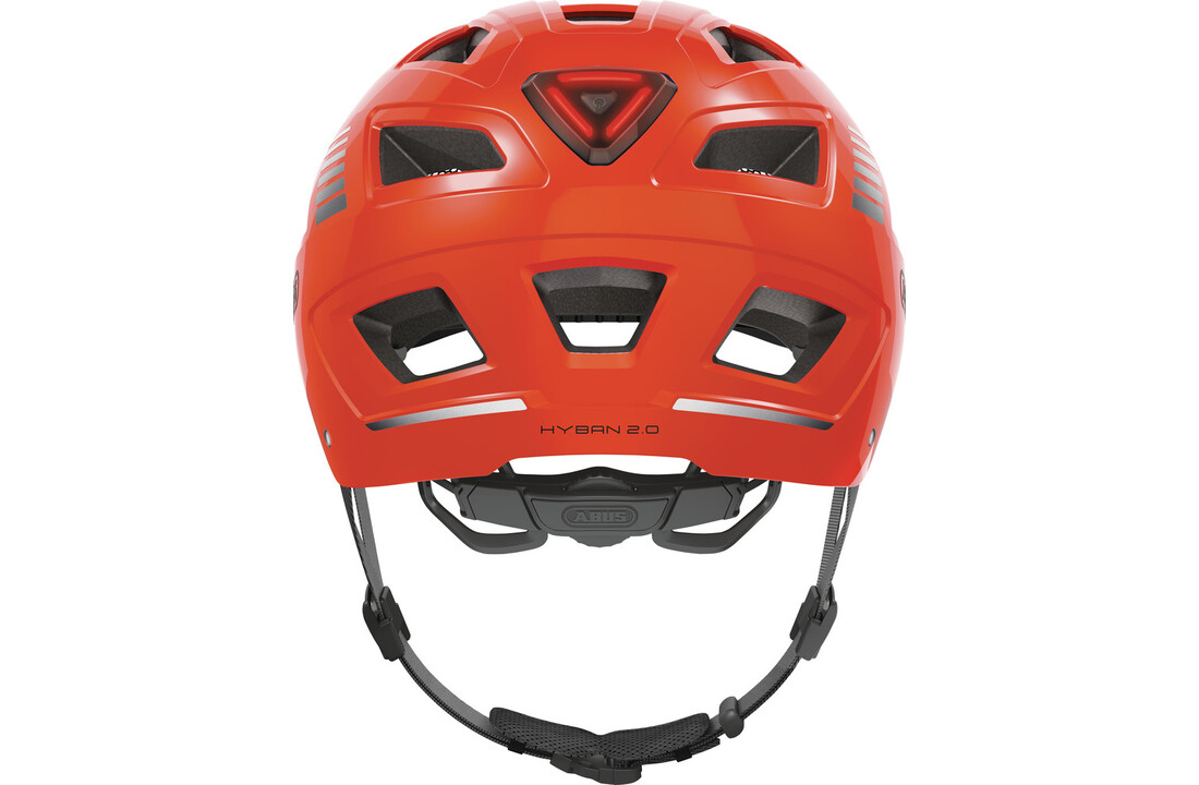 Abus Fietshelm Hyban 2.0 - Signal Orange