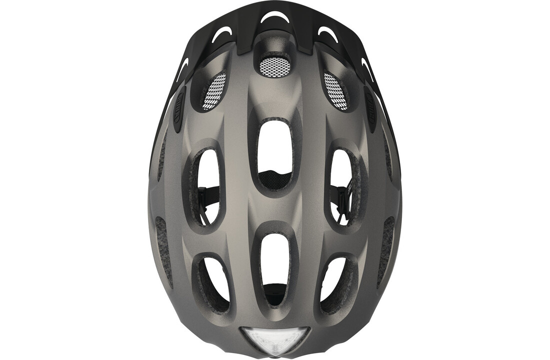 Abus Fietshelm Youn-I ACE - Metallic Silver