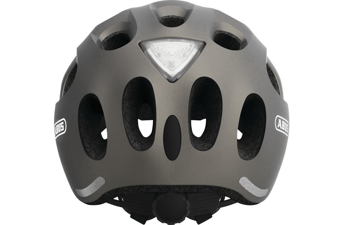 Abus Fietshelm Youn-I ACE - Metallic Silver