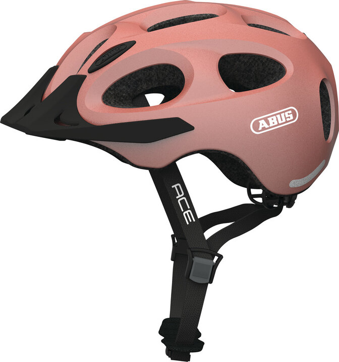 Abus Fietshelm Youn-I ACE - Rosé Gold