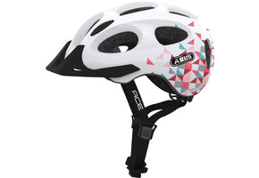 Abus Fietshelm Youn-I ACE - White Prism