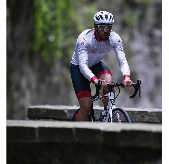 Abus Fietshelm Aduro 2.0 - Race White