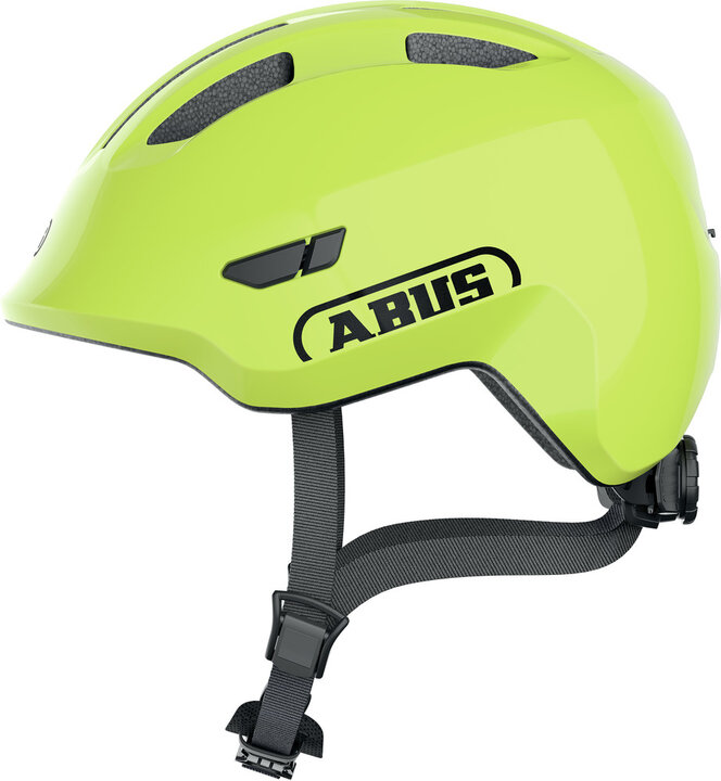 Abus Smiley 3.0 - Shiny Yellow - Kinder Fietshelm