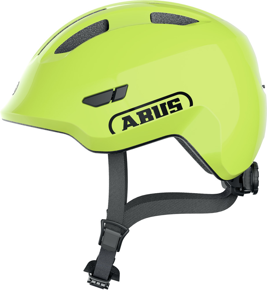 Abus Smiley 3.0 - Shiny Yellow - Kinder Fietshelm