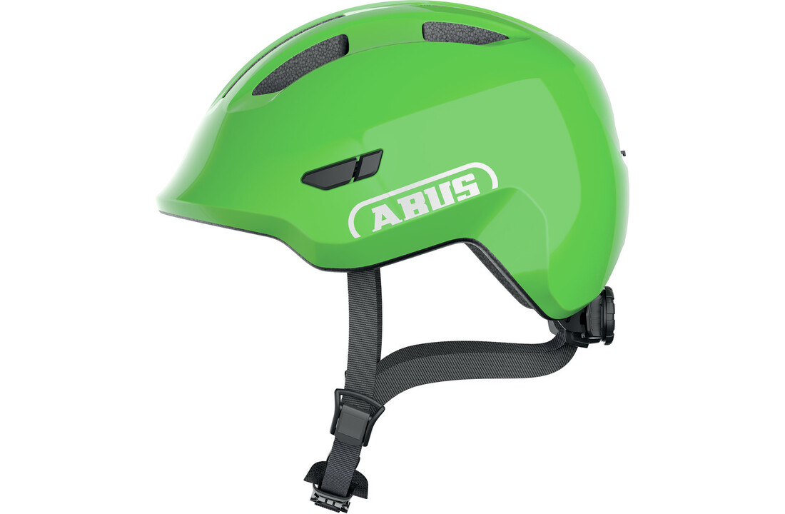 Abus Smiley 3.0 - Shiny Green - Kinder Fietshelm