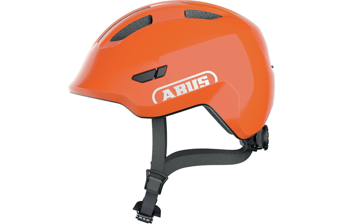 Abus Smiley 3.0 - Shiny Orange - Kinder Fietshelm