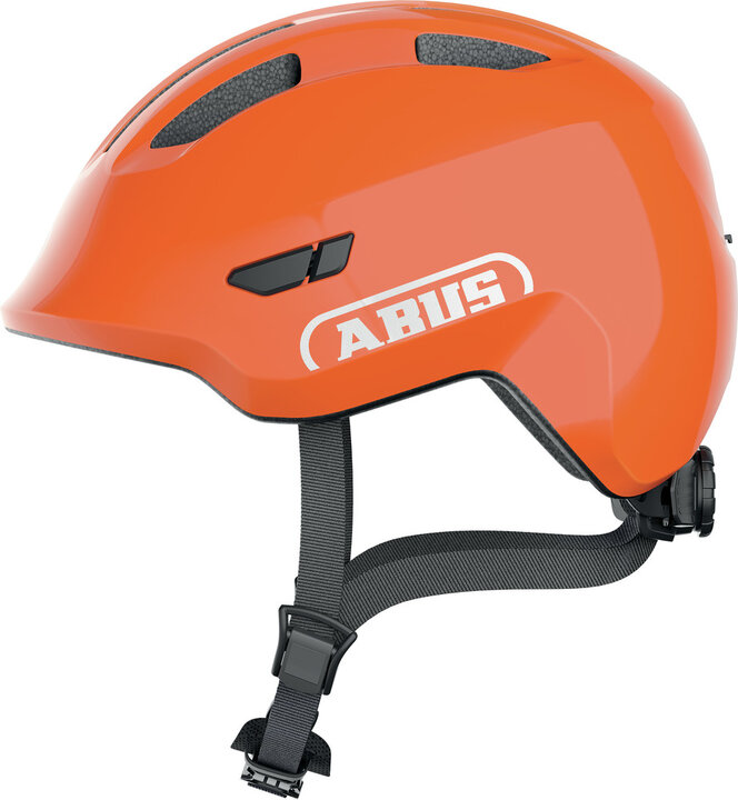 Abus Smiley 3.0 - Shiny Orange - Kinder Fietshelm