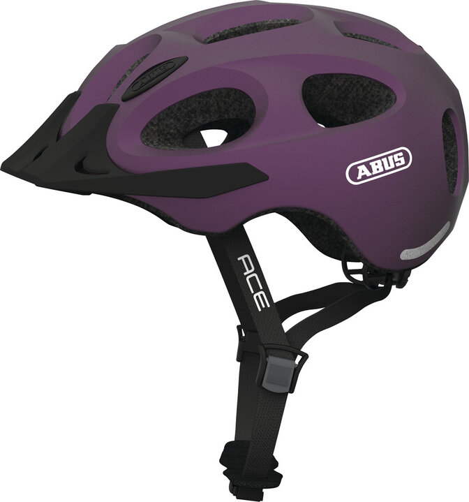 Abus Fietshelm Youn-I ACE - Metallic Plum