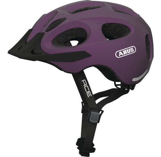 Abus Fietshelm Youn-I ACE - Metallic Plum