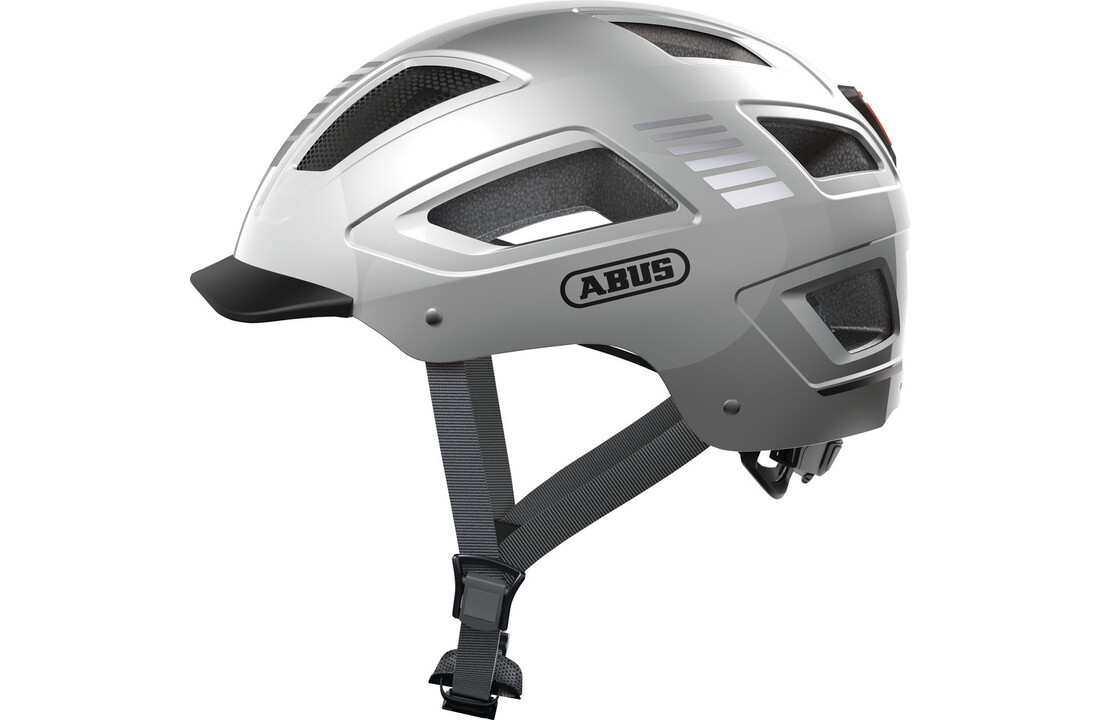 Abus Fietshelm Hyban 2.0 - Signal Silver