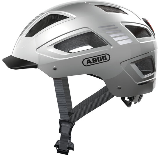 Abus Fietshelm Hyban 2.0 - Signal Silver