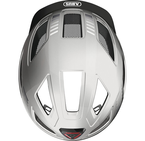 Abus Fietshelm Hyban 2.0 - Signal Silver