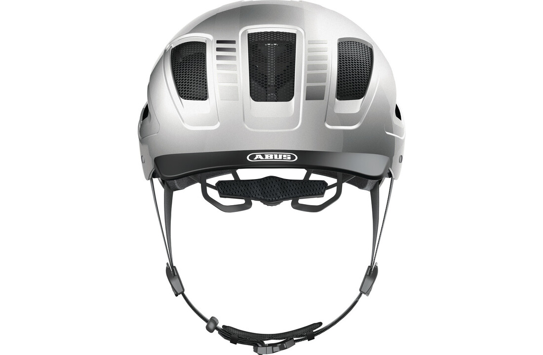 Abus Fietshelm Hyban 2.0 - Signal Silver
