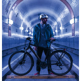 Abus Fietshelm Hyban 2.0 - Signal Silver