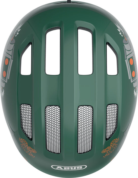 Abus Smiley 3.0 - Green Robo - Kinder Fietshelm