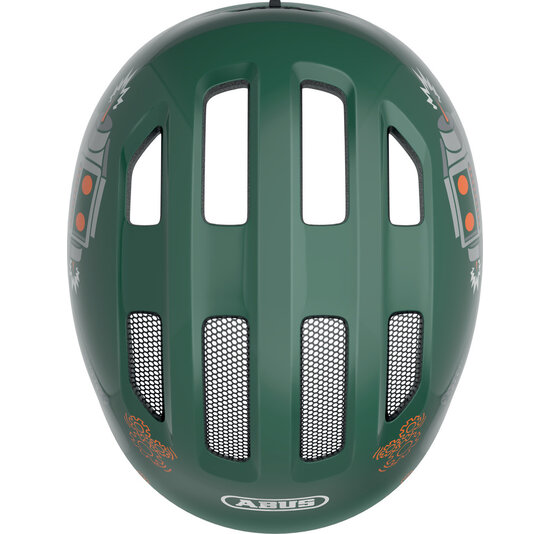 Abus Smiley 3.0 - Green Robo - Kinder Fietshelm