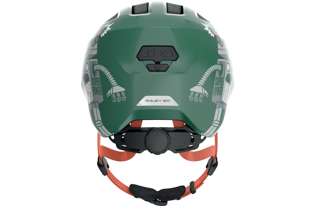 Abus Smiley 3.0 - Green Robo - Kinder Fietshelm
