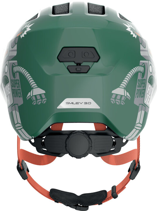 Abus Smiley 3.0 - Green Robo - Kinder Fietshelm