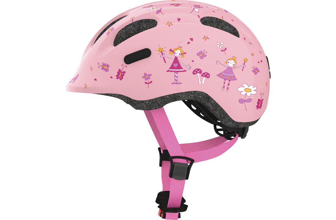 Abus Smiley 2.0 - Rose Princess - Kinder Fietshelm