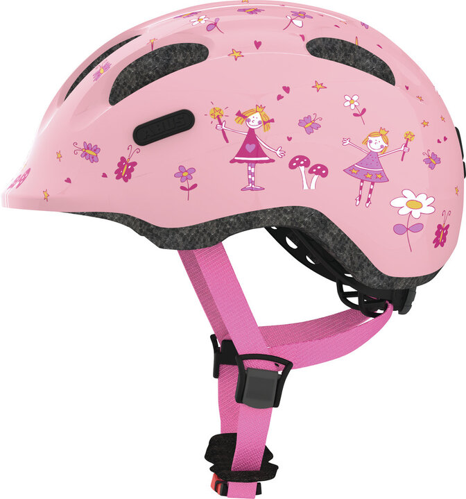Abus Smiley 2.0 - Rose Princess - Kinder Fietshelm