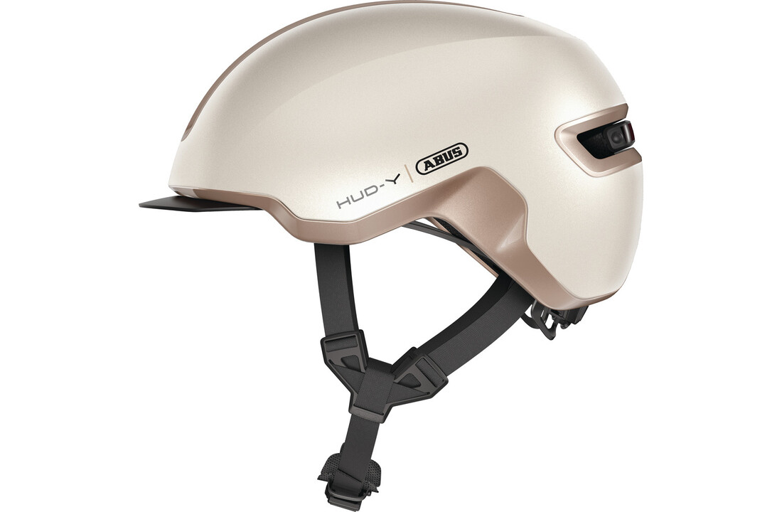 Abus Hud-Y Fietshelm - Champagne Gold