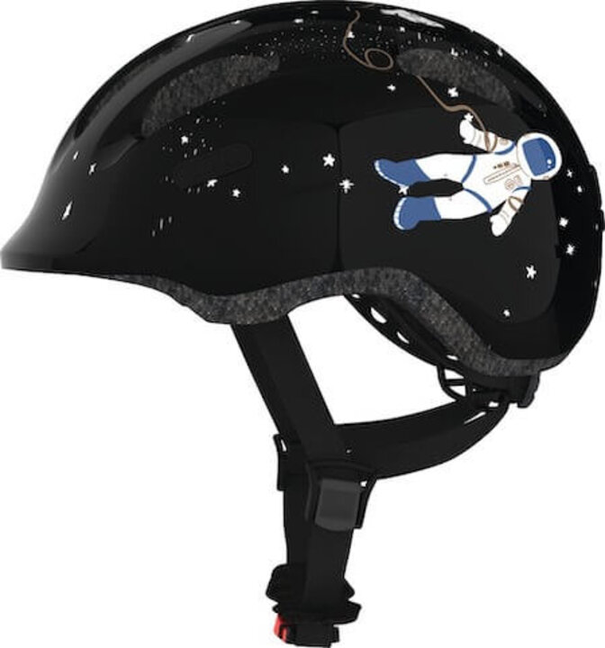 Abus Kinder Fietshelm Smiley 2.0 - Black Space