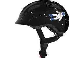 Abus Kinder Fietshelm Smiley 2.0 - Black Space