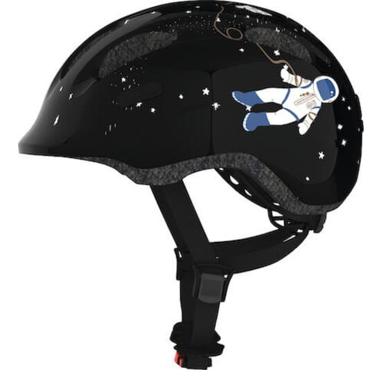 Abus Kinder Fietshelm Smiley 2.0 - Black Space