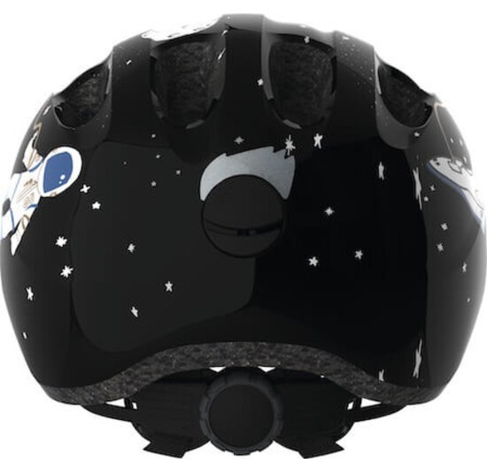 Abus Kinder Fietshelm Smiley 2.0 - Black Space