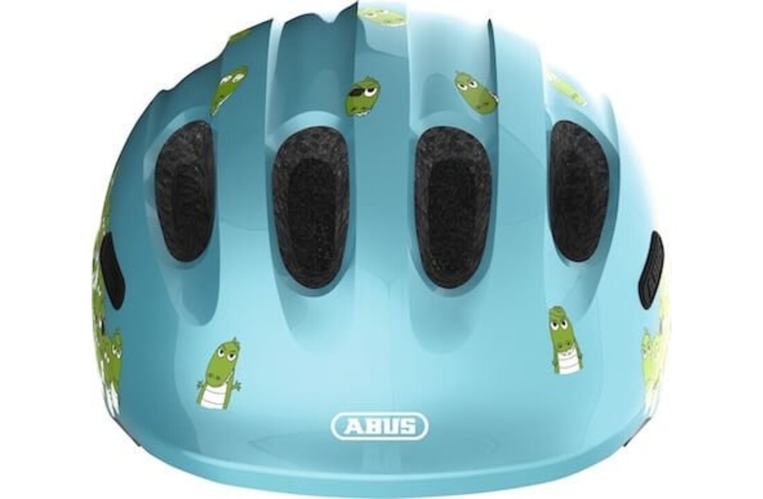 Abus Kinder Fietshelm Smiley 2.0 - Blue Croco