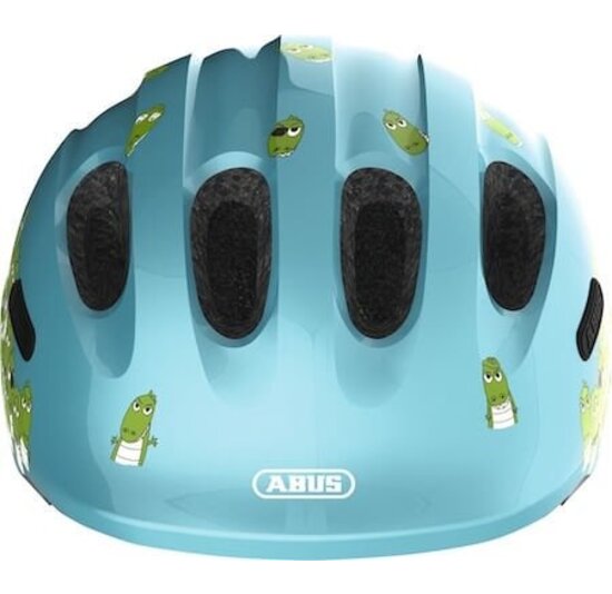 Abus Kinder Fietshelm Smiley 2.0 - Blue Croco