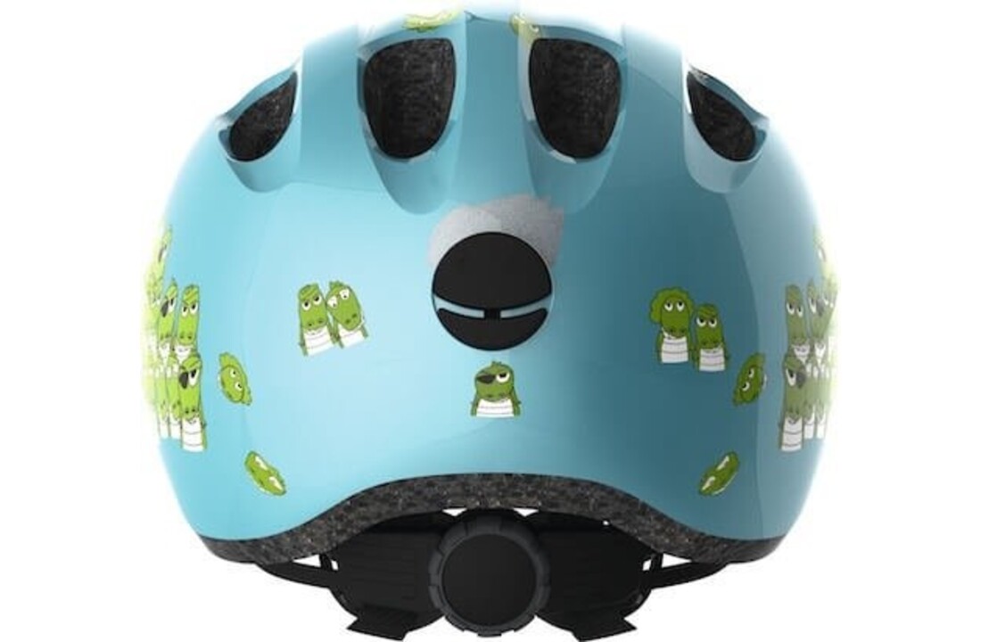 Abus Kinder Fietshelm Smiley 2.0 - Blue Croco
