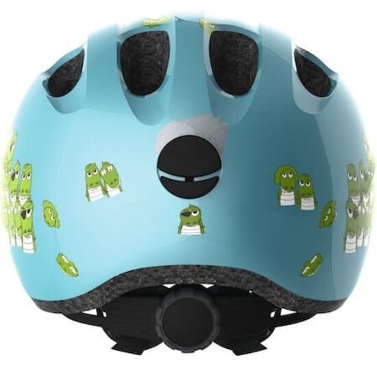 Abus Kinder Fietshelm Smiley 2.0 - Blue Croco