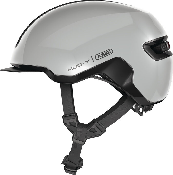 Abus Hud-Y Fietshelm - Race Grey