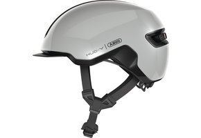Abus Hud-Y Fietshelm - Race Grey
