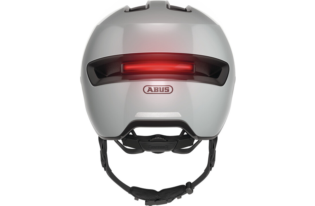 Abus Hud-Y Fietshelm - Race Grey
