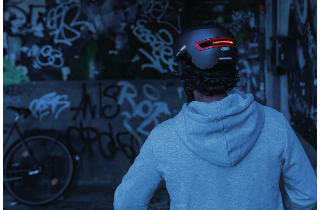 Abus Hud-Y Fietshelm - Titan