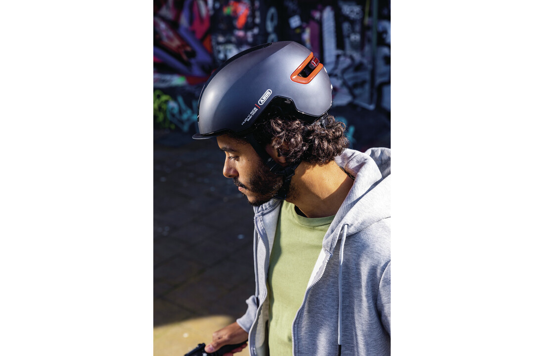 Abus Hud-Y Fietshelm - Titan