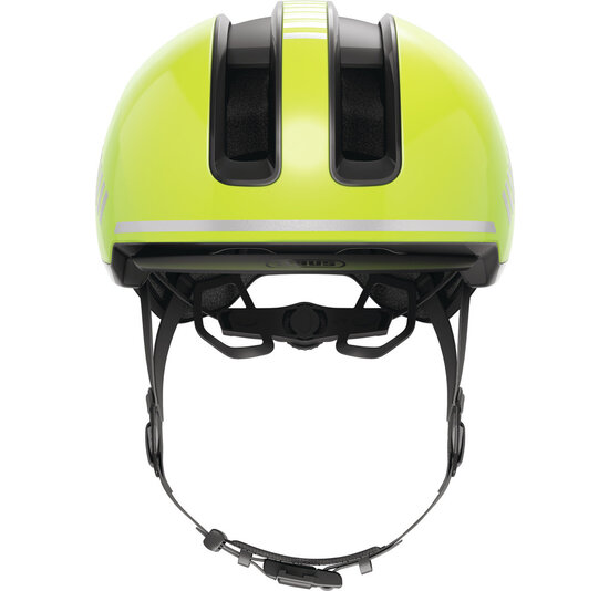 Abus Hud-Y Fietshelm - Signal Yellow