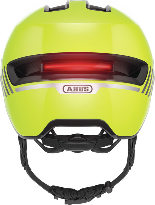 Abus Hud-Y Fietshelm - Signal Yellow