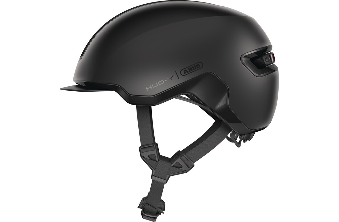 Abus Hud-Y Fietshelm - Velvet Black