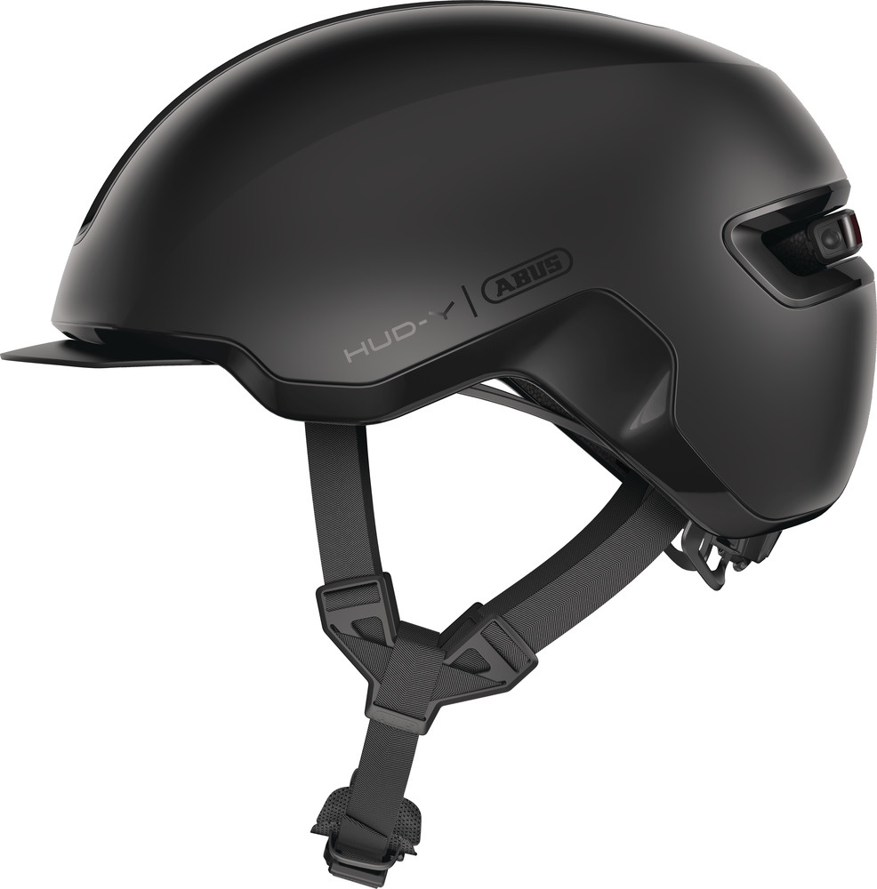 Abus Hud-Y Fietshelm - Velvet Black