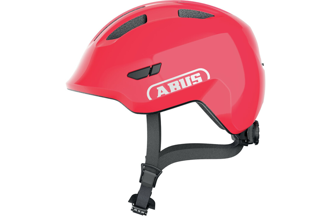 Abus Smiley 3.0 - Shiny Red - Kinder Fietshelm