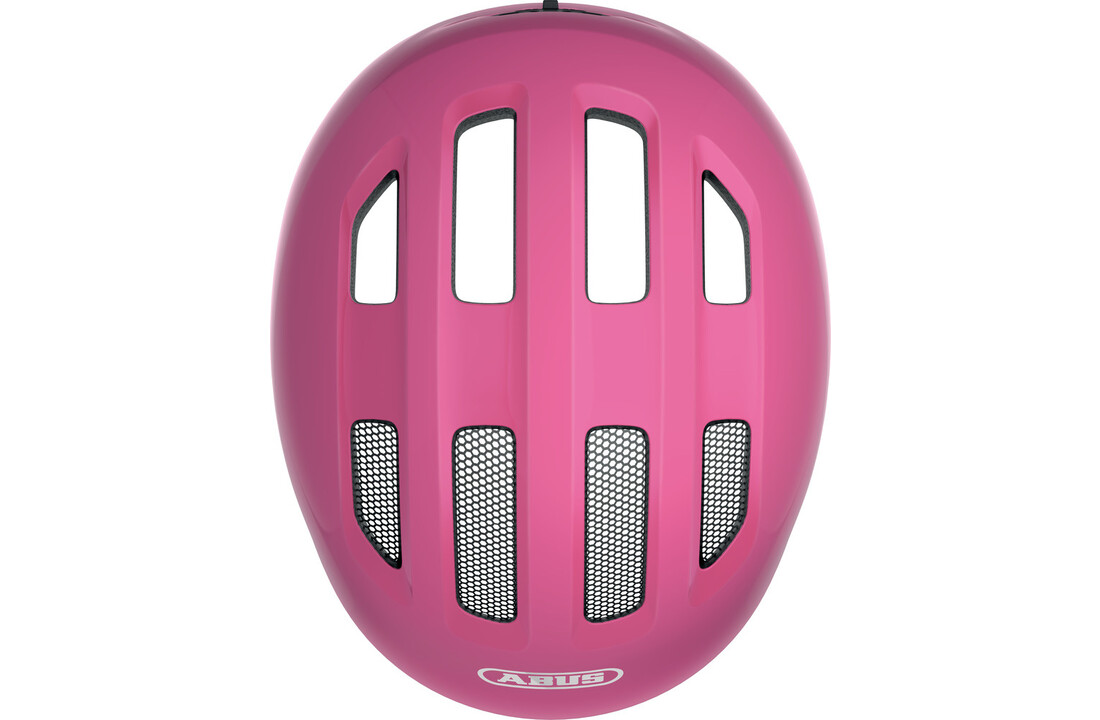 Abus Smiley 3.0 - Shiny Pink - Kinder Fietshelm