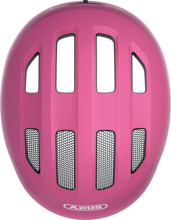 Abus Smiley 3.0 - Shiny Pink - Kinder Fietshelm