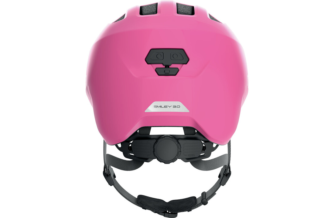 Abus Smiley 3.0 - Shiny Pink - Kinder Fietshelm