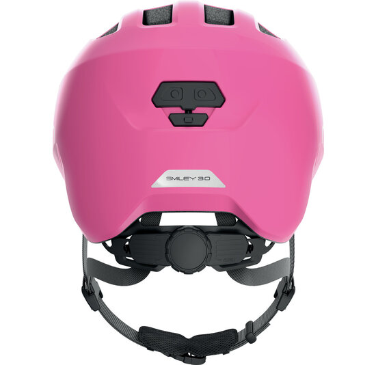 Abus Smiley 3.0 - Shiny Pink - Kinder Fietshelm